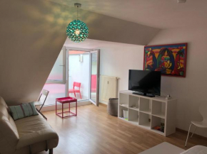 Studio Ochsenfurt mit sonnigem Balkon